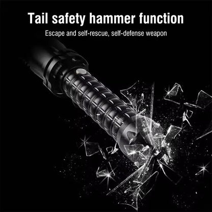Save 50%🚀Super-bright LED self-defense flashlight